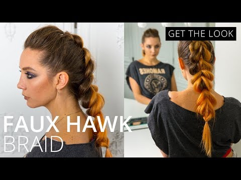feelunique.com & Feel Unique Promo Code video: Faux Hawk Dutch Braid Tutorial | How To | Feelunique