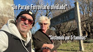 "ACÁ VIVEN 5 FAMILIAS...ASÍ LUCE HOY UN ANTIGUO PUEBLO FERROVIARIO" DEFFERRARI. SAN CAYETANO