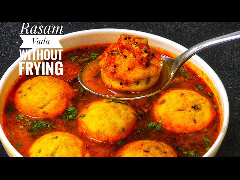 यह रसम वडा खाकर आप उडुपी होटल भूल जाएंगे/ Rasam Vada Recipe/ Tomato Rasam/ South Indian rasam vada