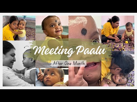MEETING PAALU AFTER ONE MONTH ??❤️| Sister |home | love ✨