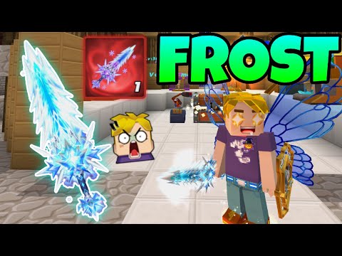 The Power Of Frost Sword in SkyBlock Blockman go