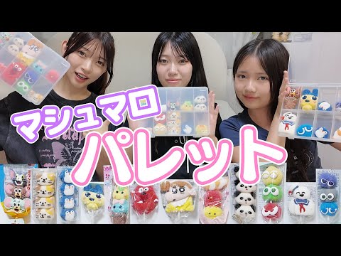 まさかの緊急事態発生！！くじ引きマシュマロパレット作ったら可愛すぎた！にゃーにゃちゃんねるnya-nya channel