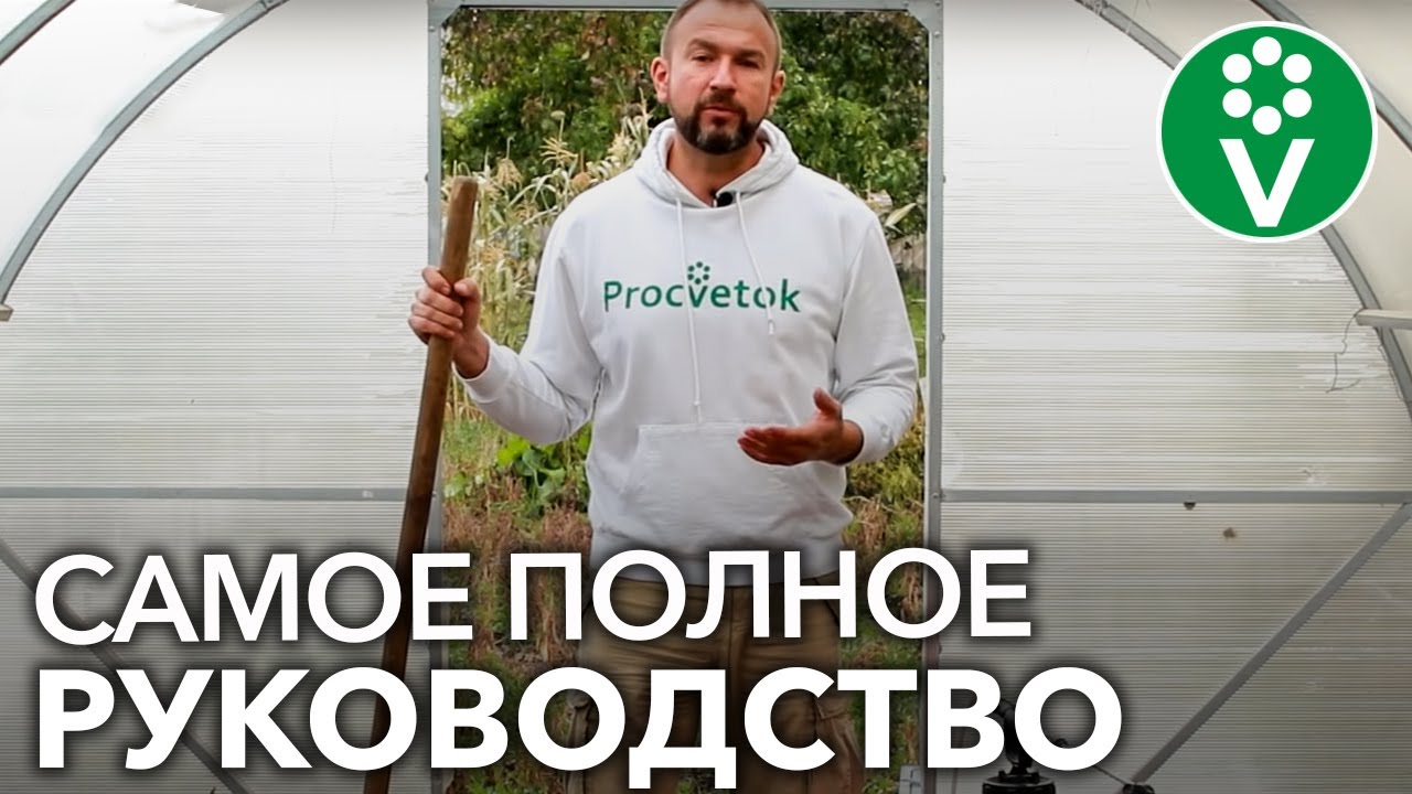 Подготовка теплицы к зиме от а до я! Уничтожаем все болезни и вредителей!