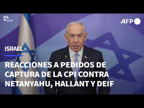 Reacciones a los pedidos de captura de la CPI contra Netanyahu, Gallant y Deif | AFP