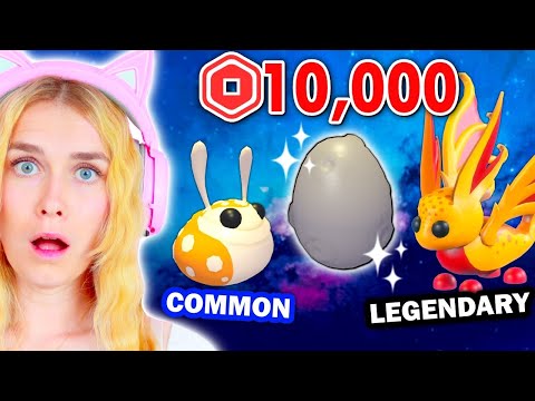 Best MOON EGG Hatch *WINS* 10,000 ROBUX In Adopt Me! (Roblox)