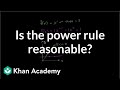 Understanding the Power Rule