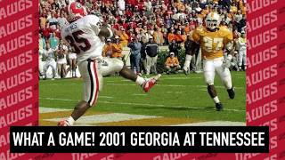 Reliving 2001 Georgia's incredible last-second win at Tennessee