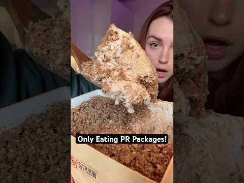 Only eating PR packages! #pizza #icecream  #foodie #eating #foodreview #fastfood #chocolate