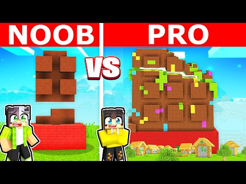 10 SANİYEDE YAPILAN DUBAİ ÇİKOLATASI VS TSUNAMİ! 🍫 | Minecraft