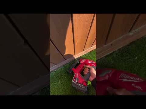 M18 FUEL™ 18 Gauge Brad Nailer | 2746 Video Credit: supremelandscapingtx