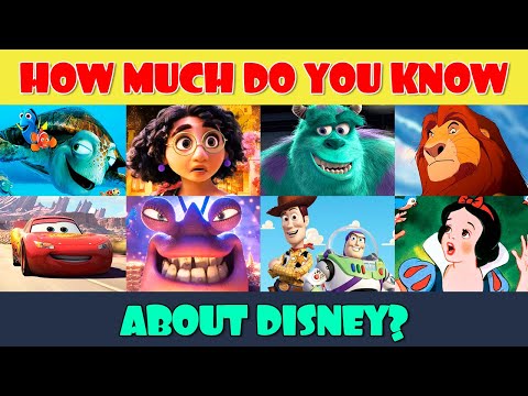 How Much Do You Know About Disney? 100 Trivia Questions
