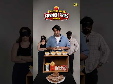 Spot the French Fries brand! (McD vs Burger king vs KFC vs Wendy’s)