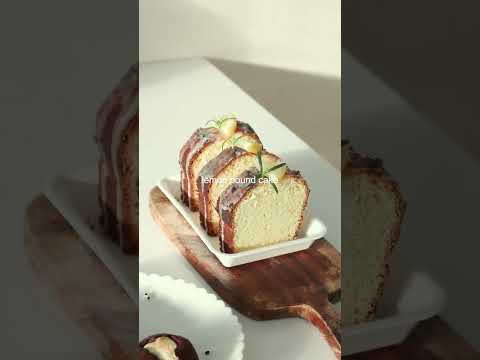 Lemon <strong>Pound</strong> Cake 🍋 Summer Desserts #Shorts
