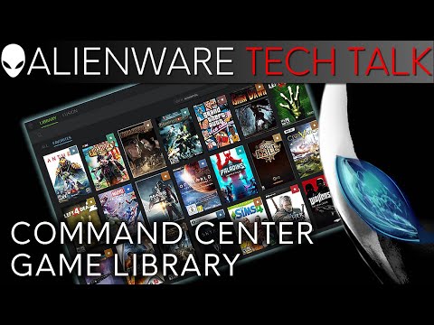 Alienware's Universal Game Library/Launcher in Command Center