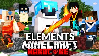 100 Players Simulate Minecraft's Elemental Tournament
