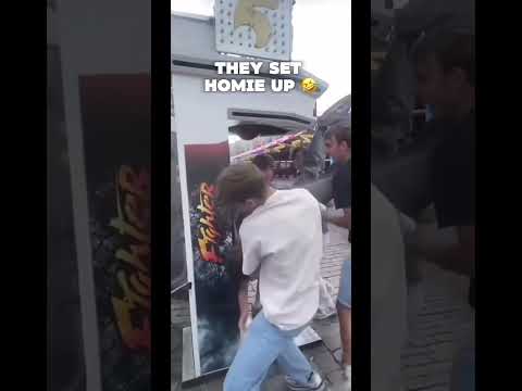 They set homie up bad 😂 #fail #viral #funny