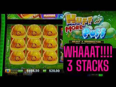 Winning Feels Great On Huff N More PUFF 🤩 MAX BETS BABY