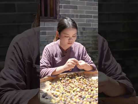 Handmade Lotus Seed Embryo Tea | Traditional Chinese Herbal Remedy #handmade #handcraft