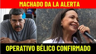 MACHADO CONFIRMA OPERATIVO BELICO MADURO quedo SIN ESCUDO