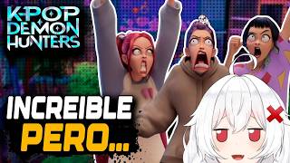 ERISPHERIA reacciona "K-POP DEMON HUNTER CURO MI DEPR*SIÓN" by Super K