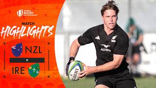 New Zealand Run Riot! 💥 | New Zealand v Ireland | World Rugby U20 Championship | Match Highlights