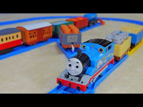 プラレール　きかんしゃトーマス　プラレールトーマスとあそぼう！いっぱい貨車＆レールセット