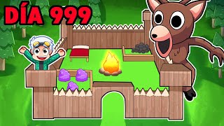 ¡Construí la BASE MÁS RIDÍCULA… pero SEGURA en 99 NOCHES EN EL BOSQUE! 😨🌲