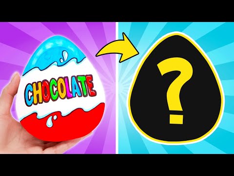 DIY Chocolate Egg Surprise 🍫✨ Unwrap the Excitement!