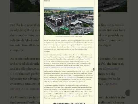 Top Programming Articles 2024: Building Semiconductor Fabs