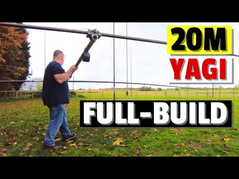 Home Brew 20m Monoband Yagi - Complete Build - How To