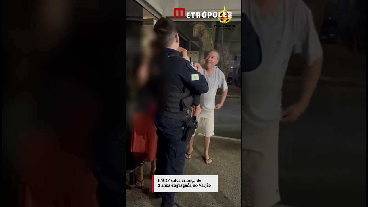 PMDF salva criança de 2 anos engasgada no Varjão