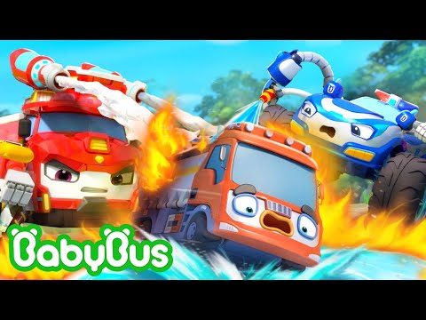 O Carro Tanque Vazou | O Mundo dos Super Carros | Músicas Infantis & Canções Infantis 🐼 por BabyBus