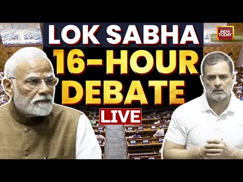 Lok Sabha Debate Nonstop Live: India Lost Pok Under Congress Rule: PM Modi | Rahul Gandhi Speech