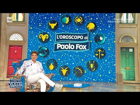 L'oroscopo di Paolo Fox - I Fatti Vostri - 31/10/2023