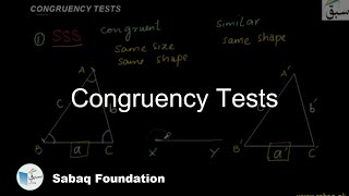 Congruency Tests