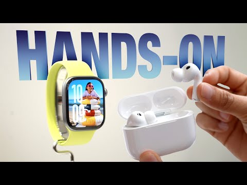 AirPods Pro 3 First Impressions + Apple Watch 2025 Lineup Hands-On