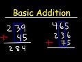 Addition and Number Line Concepts