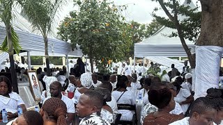 Beautiful funeral reception 🥰