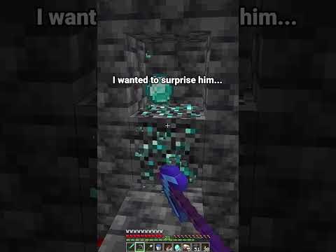 Minecraft Helping my Friend...😊 #shorts