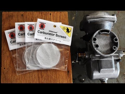 how to install a carburetor screen