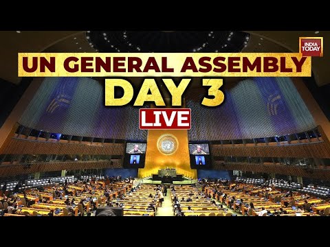 UNGA Session LIVE | Day 3 of the 2025 United Nations General Assembly | Palestine | Israel