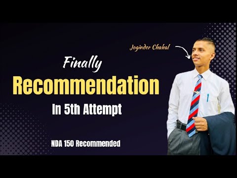 Finally Recommended in 5th Attempt in SSB 🔥  |  Joginder Chahal | NDA |  5 AFSB Guwahati