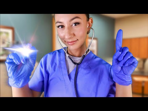 ASMR Full Body Medical Exam Doctor Roleplay ~ Soft Spoken