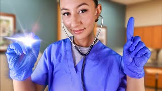 ASMR Full Body Medical Exam Doctor Roleplay ~ Soft Spoken