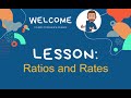 Exploring Ratios and Rates