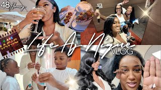 SPEND 48HOURS WITH ME | MOM LIFE + MAINTENANCE DAY + DINNER & MOVIE WITH FRIENDS + MORE!!!