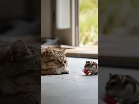 Cat's Ultimate Revenge: Hamster is the Burger! 😼🍔💥