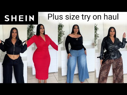 SHEIN curve PLUS SIZE TRY ON HAUL ropa de tallas grandes moda tallas extra