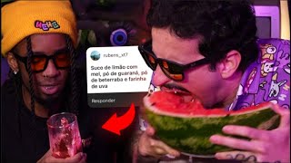 testando técnicas pra curar ressaca