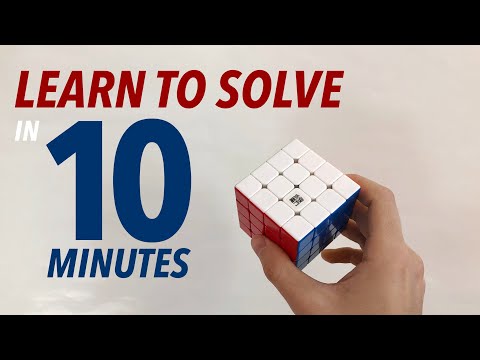 Learn to solve a 4x4 Rubik‘s Cube in 10 MINUTES